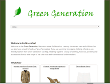 Tablet Screenshot of greengeneration.co.uk